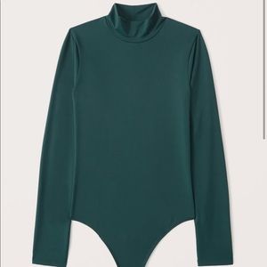 Green Abercrombie Bodysuit